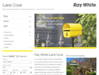 Ray White Lane Cove website screenshot