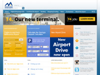 Airport Parking website screenshot