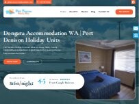Website Screenshot Port Denison Holiday Units