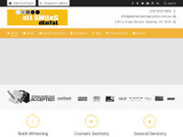 All Smiles Dental website screenshot
