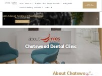 Website Screenshot About Smiles Chatswood