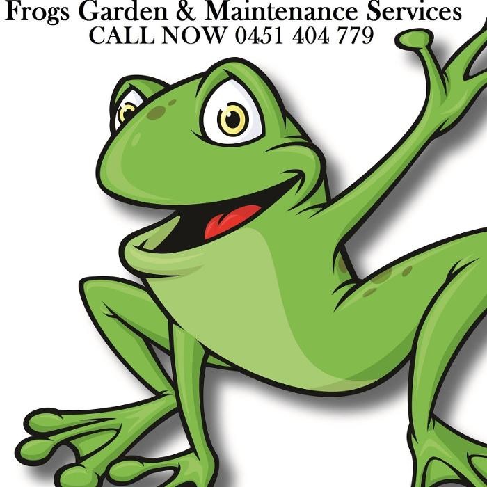 Frogs Garden and Maintenance Services Logo