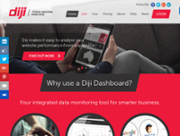 Diji website screenshot