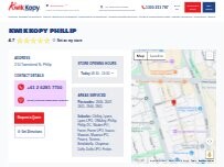 Website Screenshot Kwik Kopy Phillip