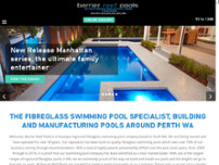 Barrier Reef Pools O'Connor website screenshot