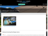 Barrier Reef Pools Mandurah website screenshot
