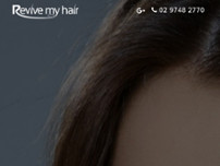 Revive My Hair website screenshot