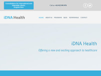 Screenshot for http://idnahealth.com.au