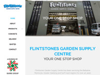 Flintstones Garden Supply Centre website screenshot