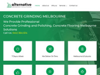Alternative Grinding Solutions website screenshot