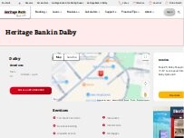 Website Screenshot Heritage Bank