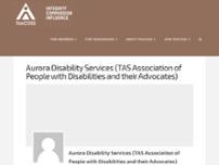 Tasmanian Association Of People With Disabilities & Their Advocates Inc (TAPDATA) website screenshot