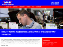 Maitland Auto Parts website screenshot