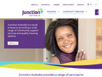 Junction Australia website screenshot