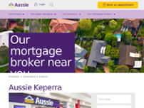 Aussie Home Loans Keperra website screenshot