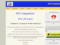 W S Computers website screenshot