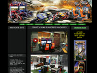 Arcade Events website screenshot