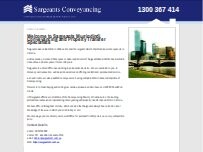 Website Screenshot Sargeants Murrindindi