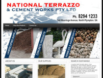 National Terrazzo & Cement Works Pty Ltd website screenshot