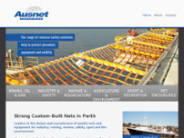 Ausnet Industries website screenshot