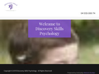 Discovery Skills Psychology website screenshot