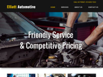 Elliott Automotive website screenshot