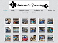 Articulate Framing website screenshot