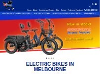 Website Screenshot Chituma Electric Bicycles