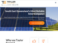 Taylor Energy website screenshot