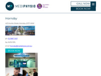 Medi Physio Hornsby website screenshot