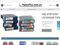 Tapesplus Pty Ltd website screenshot