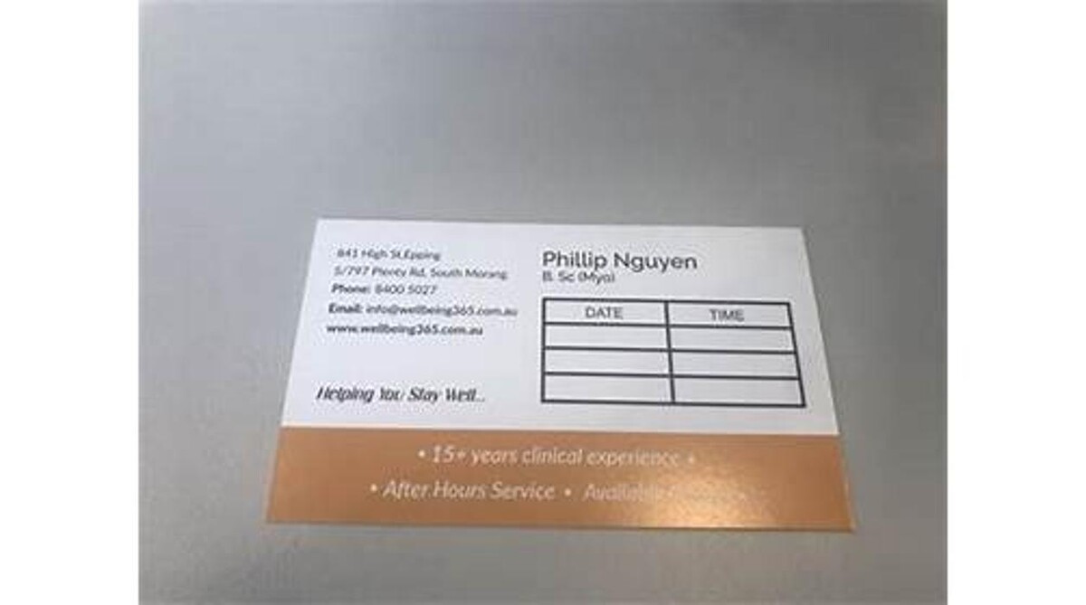 Images Wellbeing Chiropractic South Morang - Chiropractor Mill Park