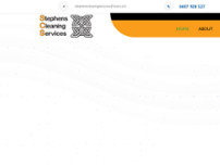 stephens cleaning services website screenshot