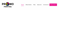 Promo Printing website screenshot