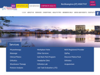 North Rockhampton Physio website screenshot