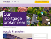 Aussie Home Loans Frankston website screenshot