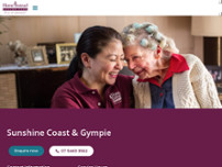 Home Instead Senior Care Sunshine Coast & Gympie website screenshot