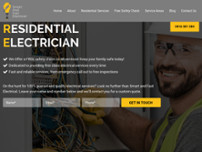 Smart and Fast Electrical website screenshot