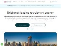 Website Screenshot Robert Half Brisbane Recruitment and Executive Search Agency