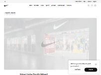 Website Screenshot Nike Unite South Wharf