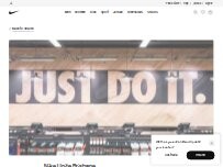 Website Screenshot Nike Factory Store - Brisbane