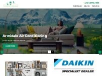 Website Screenshot Armidale Air Conditioning