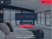 Website Screenshot Matt Jenkins Homes