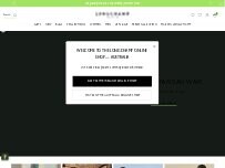 Website Screenshot Longchamp Melbourne Chadstone