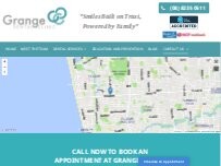 Website Screenshot Grange Dental Clinic