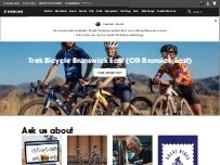 Website Screenshot Trek Bicycle Brunswick East