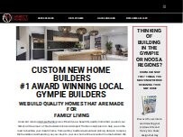 Website Screenshot Aspect Homes Qld