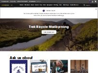 Website Screenshot Trek Bicycle Maribyrnong