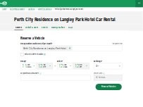 Website Screenshot Enterprise Rent-A-Car - Perth City