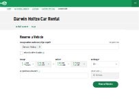 Website Screenshot Enterprise Rent-A-Car - Darwin Holtze - Closed